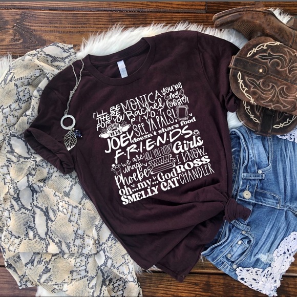 Friends inspired subway tile t-shirt - Picture 1 of 3